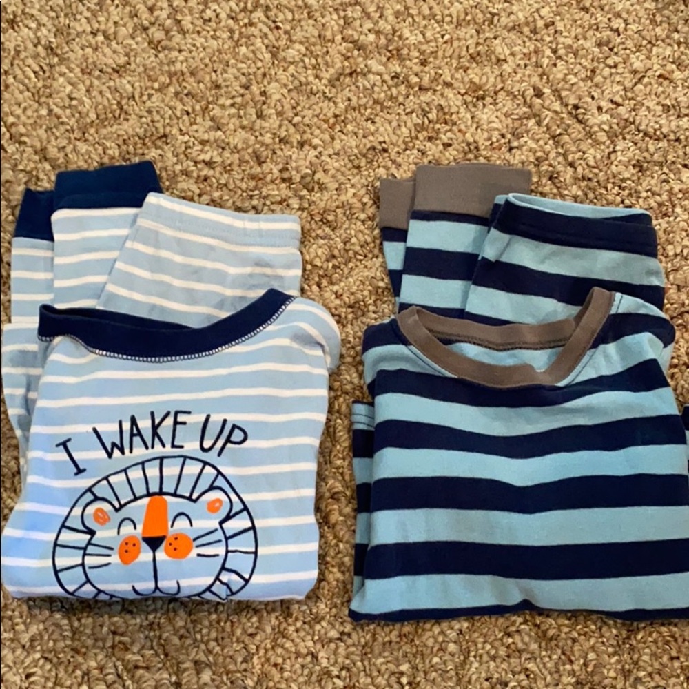 Pajama sets; long sleeve